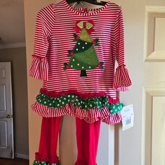 Rare Editions size 4 holiday 2 piece set. NWT, very cute & whimsical - Picture 5 of 5